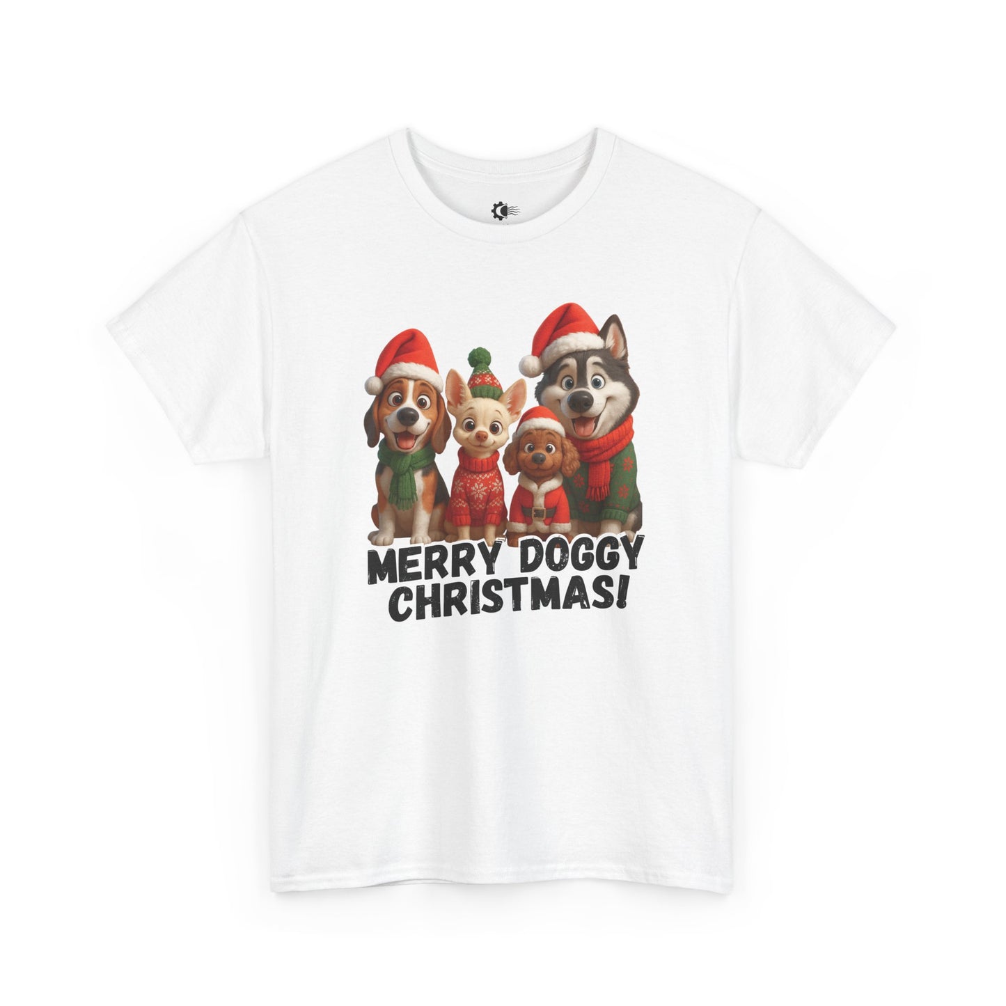 T-Shirt — Cute Santa Puppies
