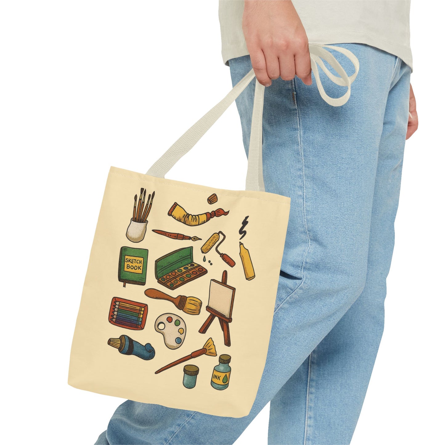 Artist Supplies Tote Bag