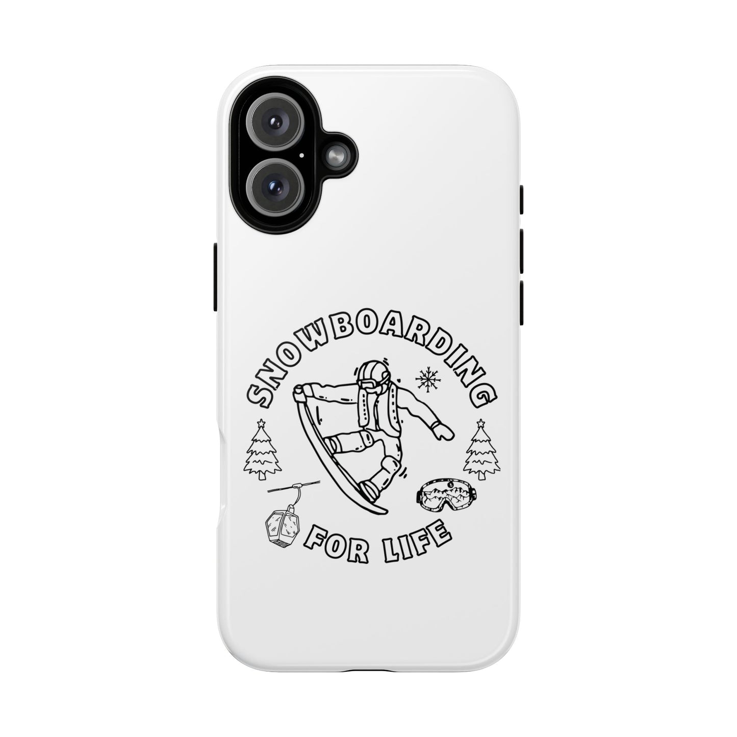 Snowboarding Graphic Tough Case