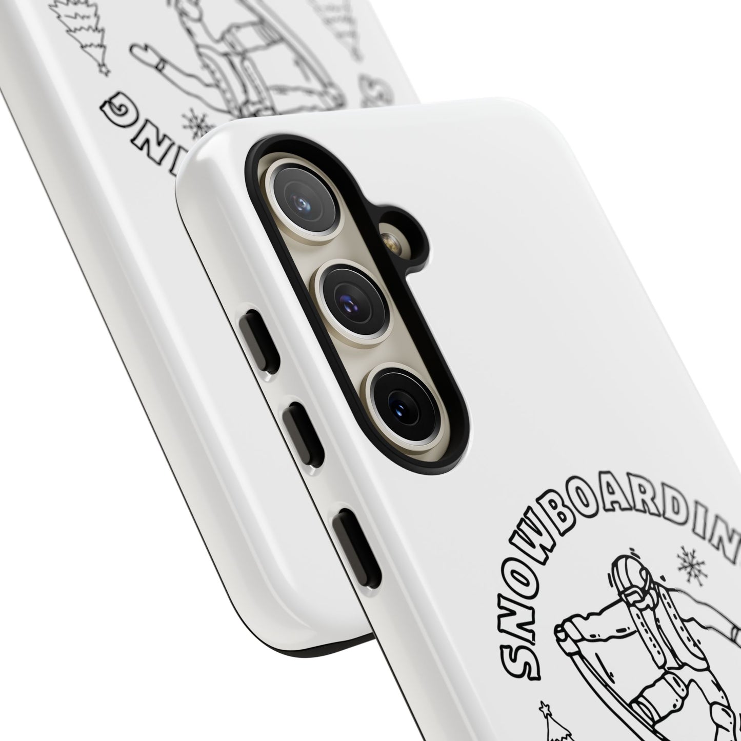 Snowboarding Graphic Tough Case