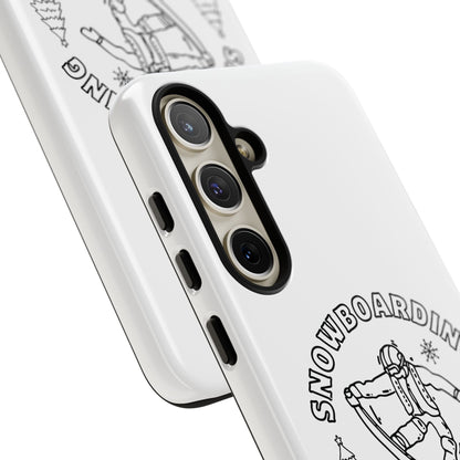 Snowboarding Graphic Tough Case