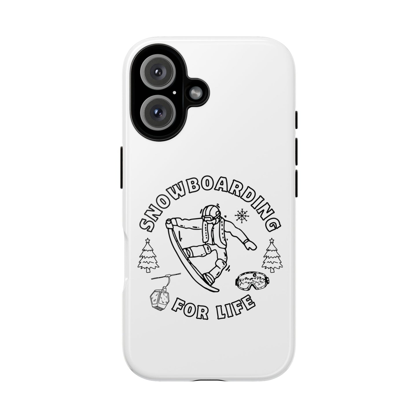 Snowboarding Graphic Tough Case