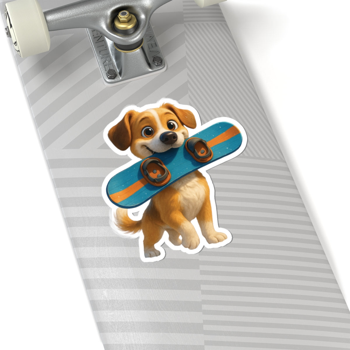 Cute Puppy Kiss-Cut Sticker