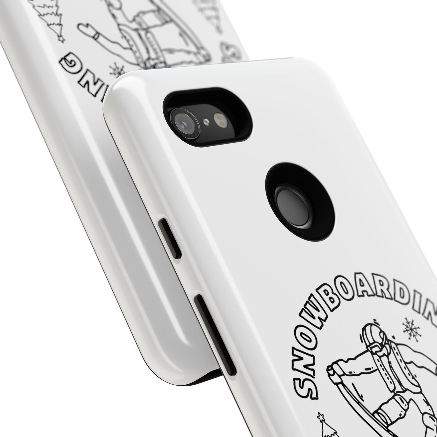 Snowboarding Graphic Tough Case