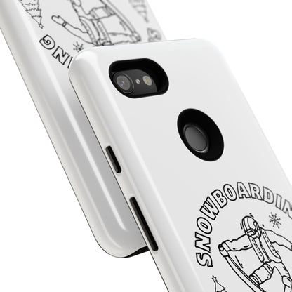 Snowboarding Graphic Tough Case