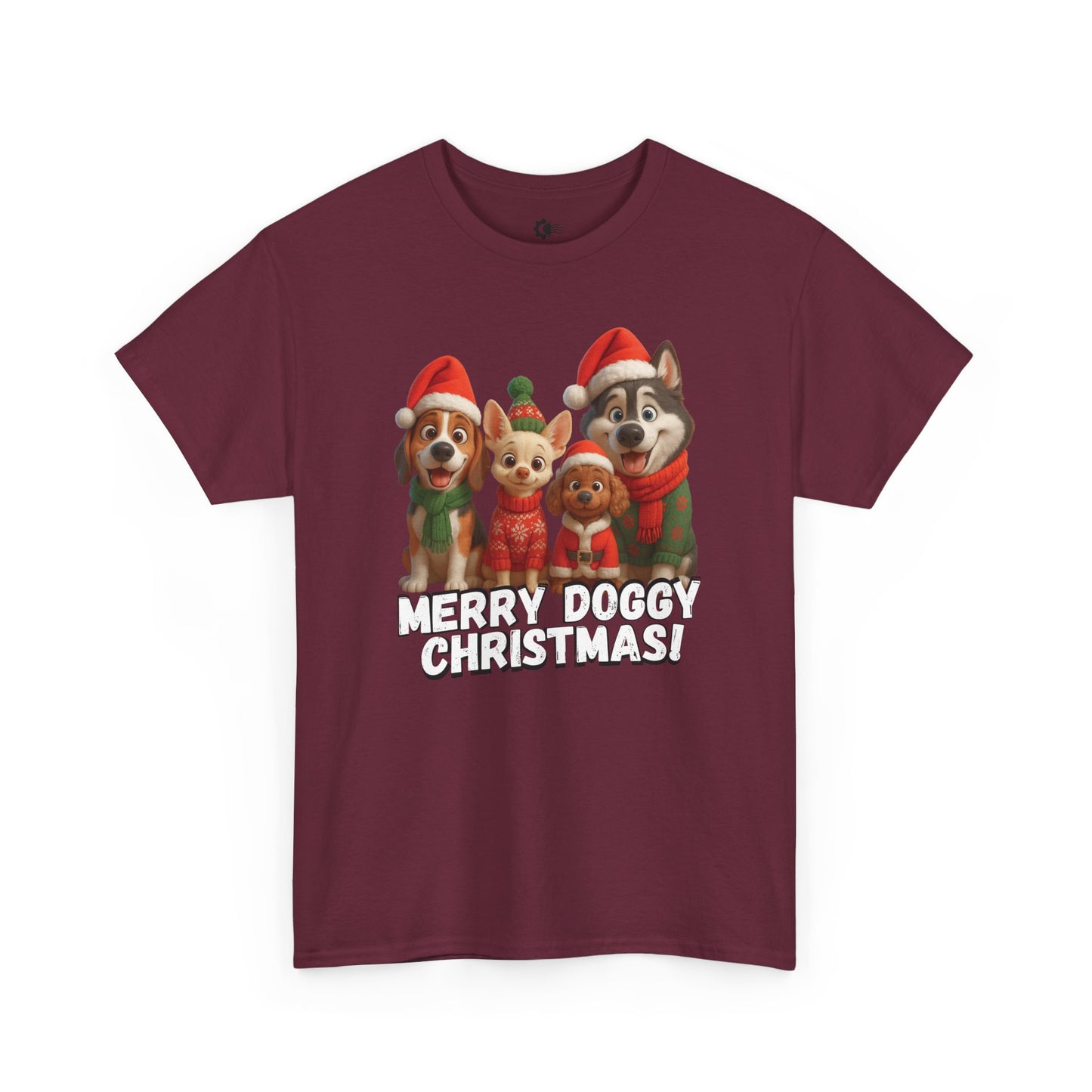 T-Shirt — Cute Santa Puppies