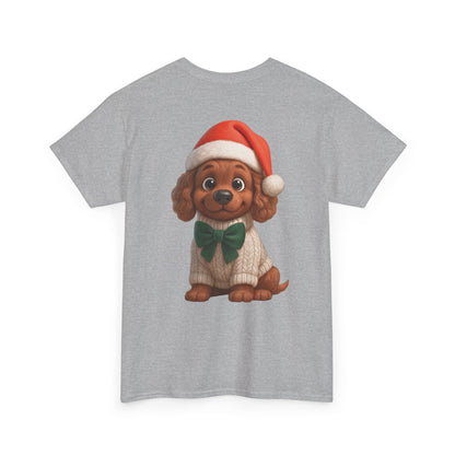 T-Shirt — Cute Santa Puppies