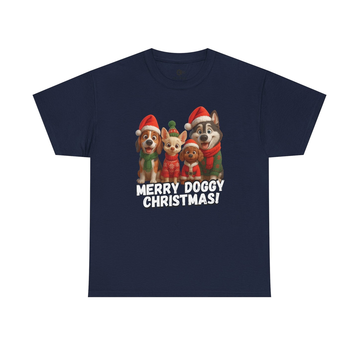 T-Shirt — Cute Santa Puppies