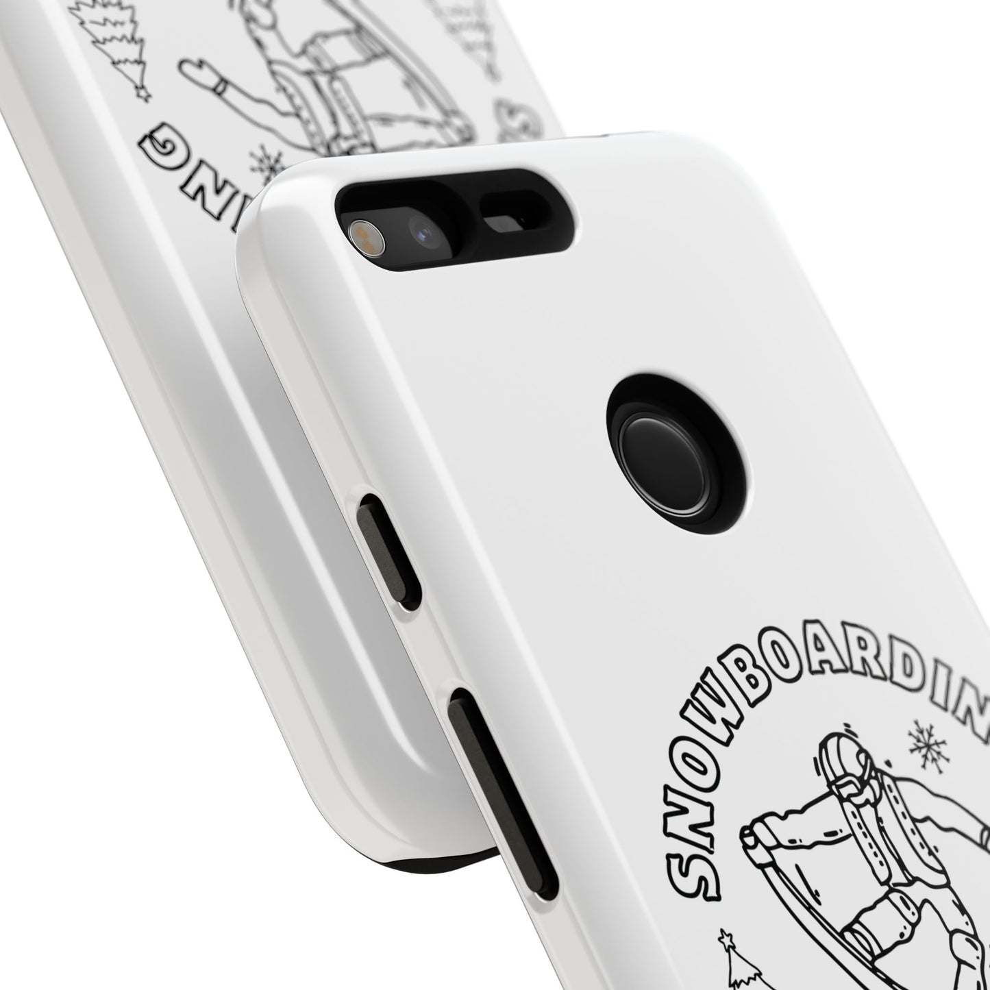 Snowboarding Graphic Tough Case