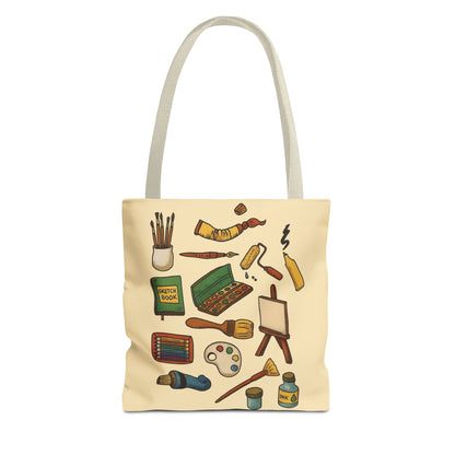 Artist Supplies Tote Bag