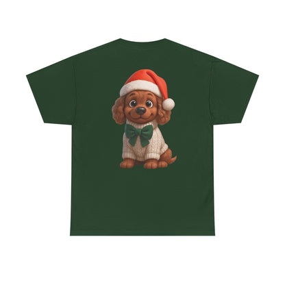 T-Shirt — Cute Santa Puppies
