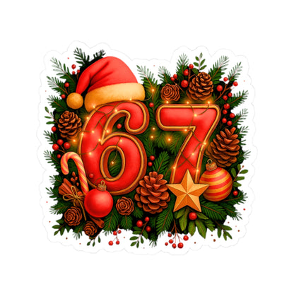 Christma 67 Sticker