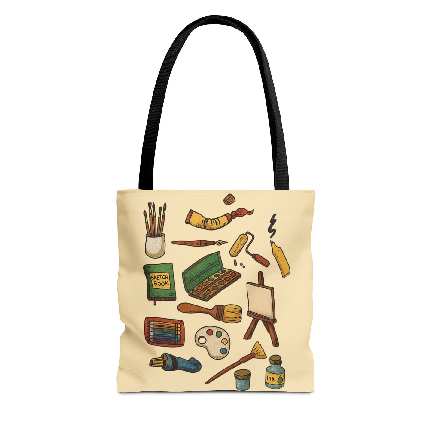 Artist Supplies Tote Bag
