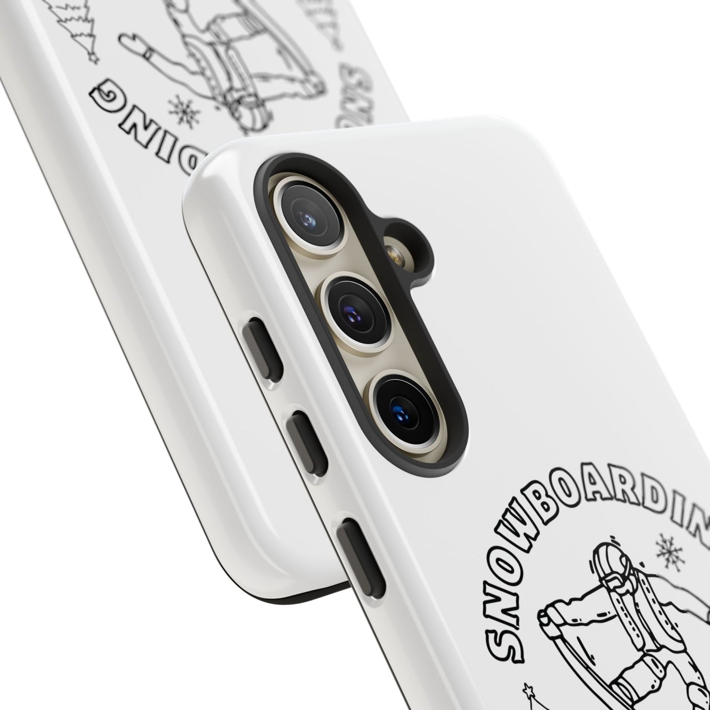 Snowboarding Graphic Tough Case