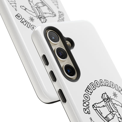 Snowboarding Graphic Tough Case