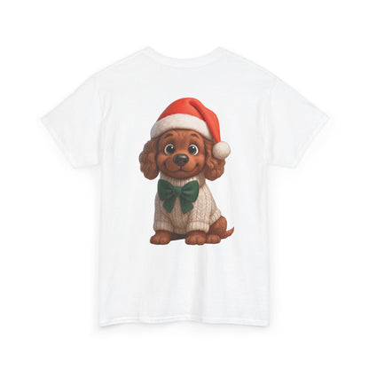 T-Shirt — Cute Santa Puppies