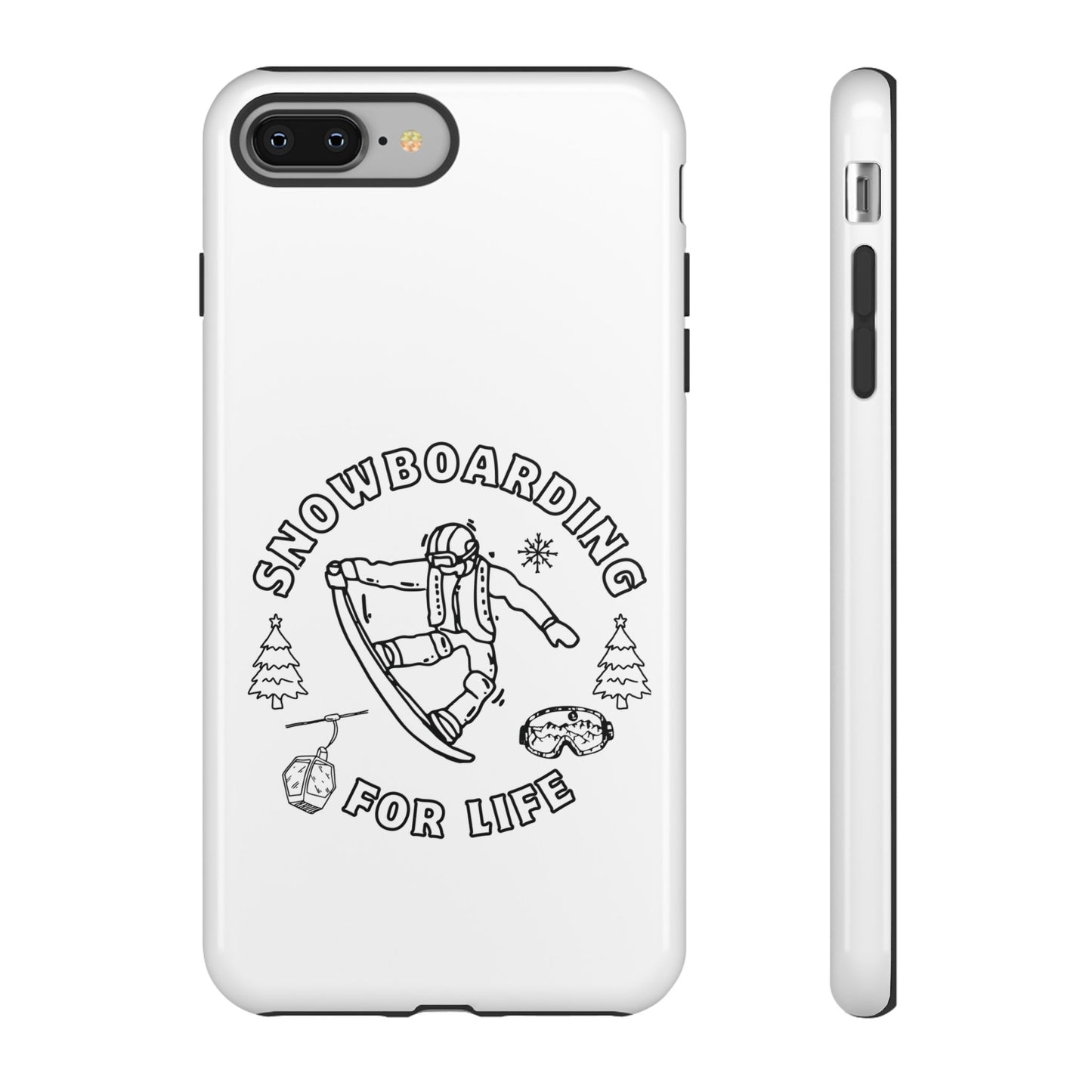 Snowboarding Graphic Tough Case