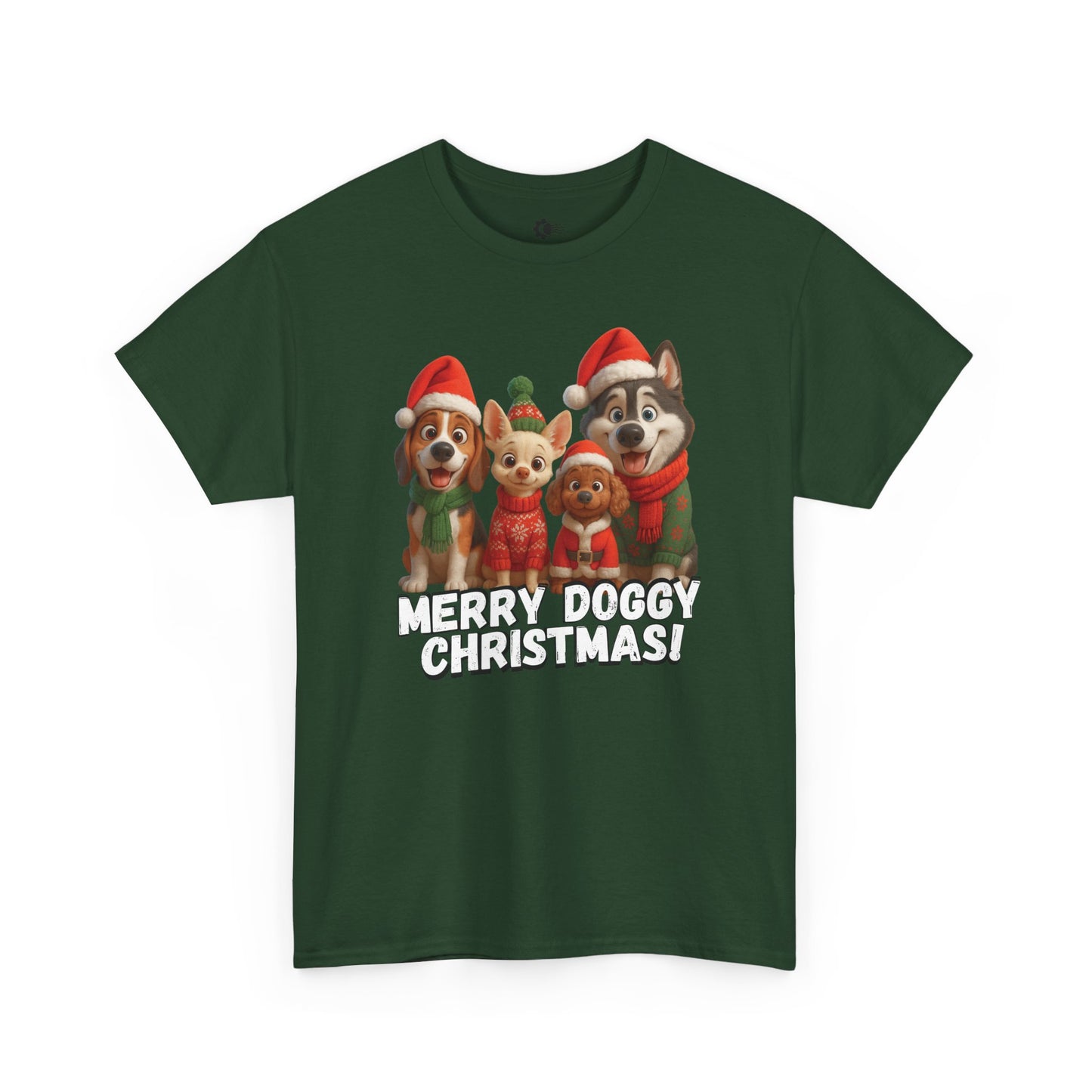 T-Shirt — Cute Santa Puppies