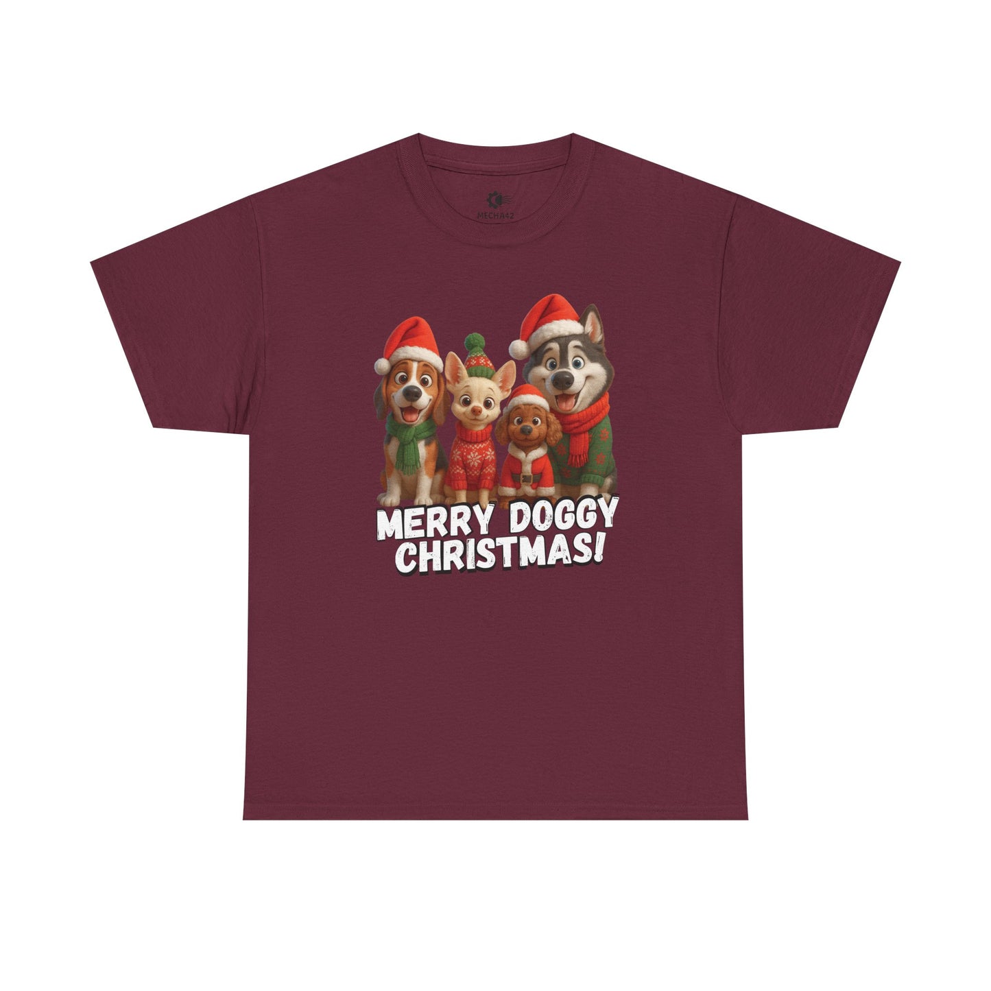 T-Shirt — Cute Santa Puppies