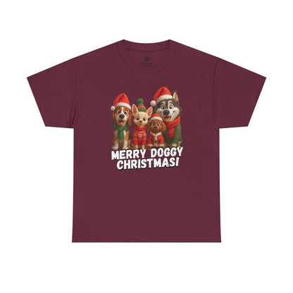 T-Shirt — Cute Santa Puppies