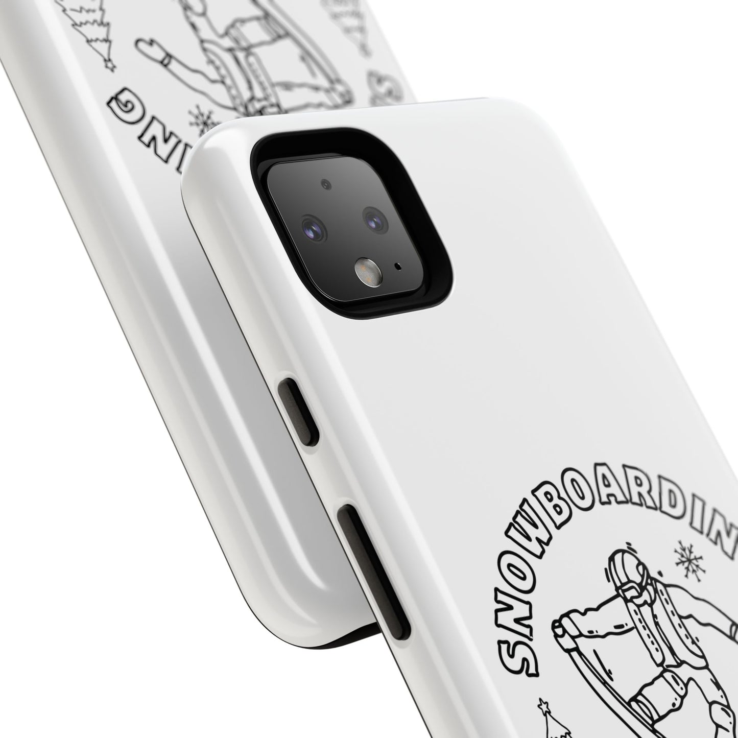 Snowboarding Graphic Tough Case