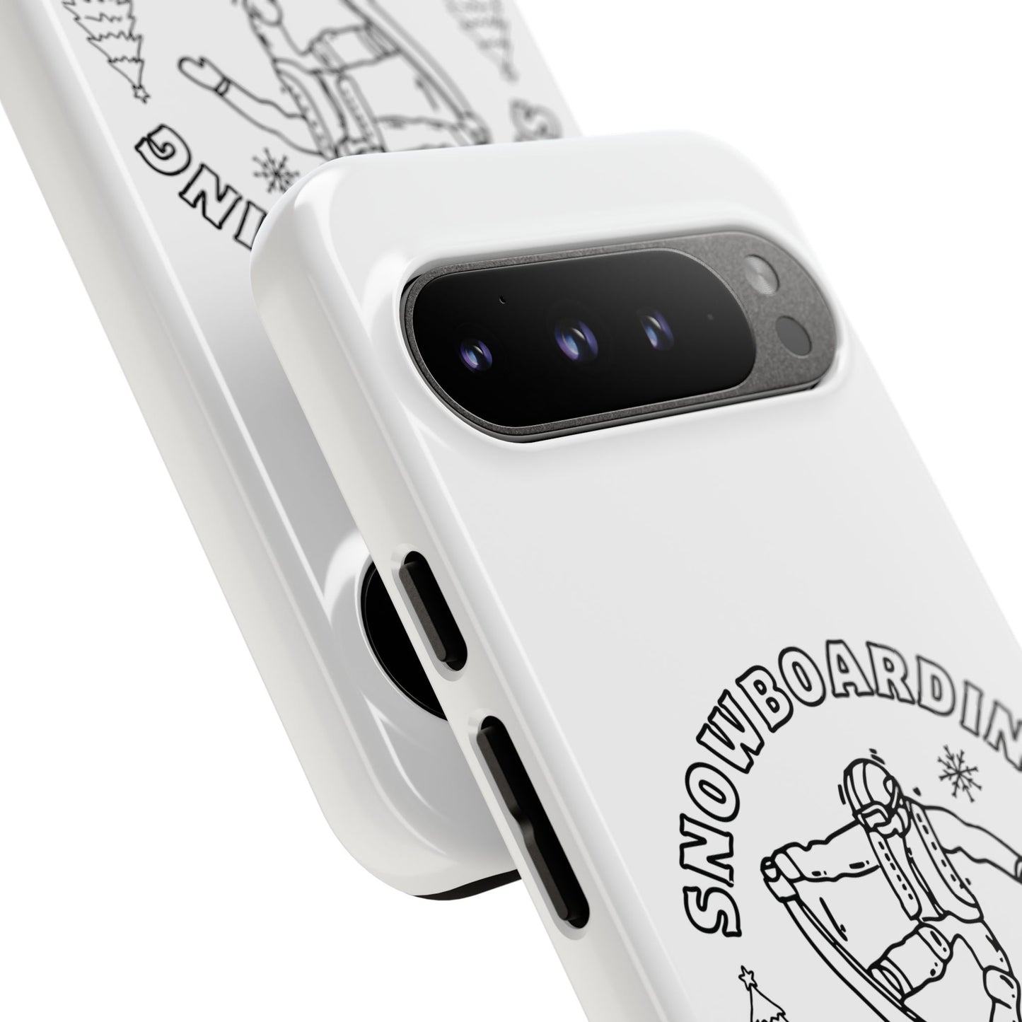 Snowboarding Graphic Tough Case