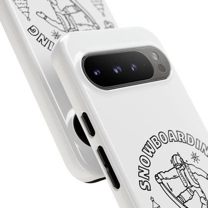 Snowboarding Graphic Tough Case