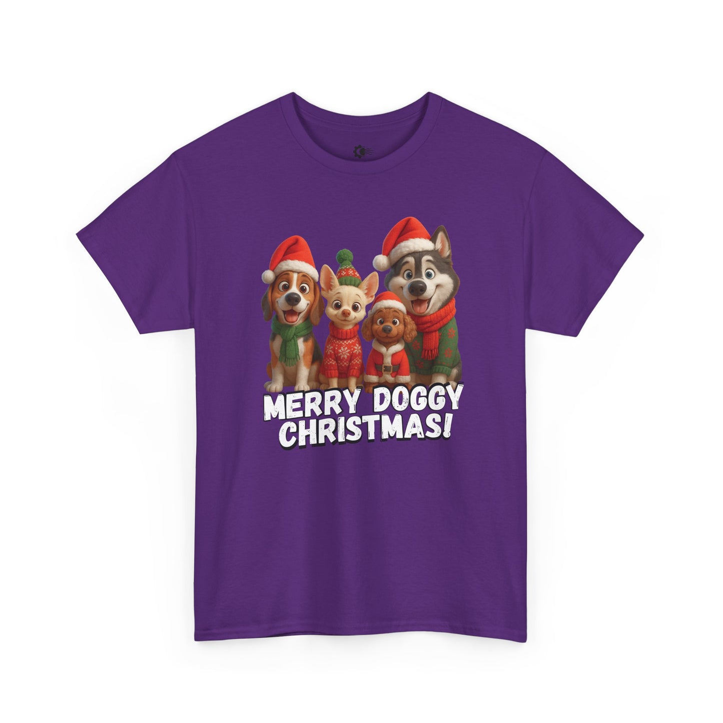 T-Shirt — Cute Santa Puppies