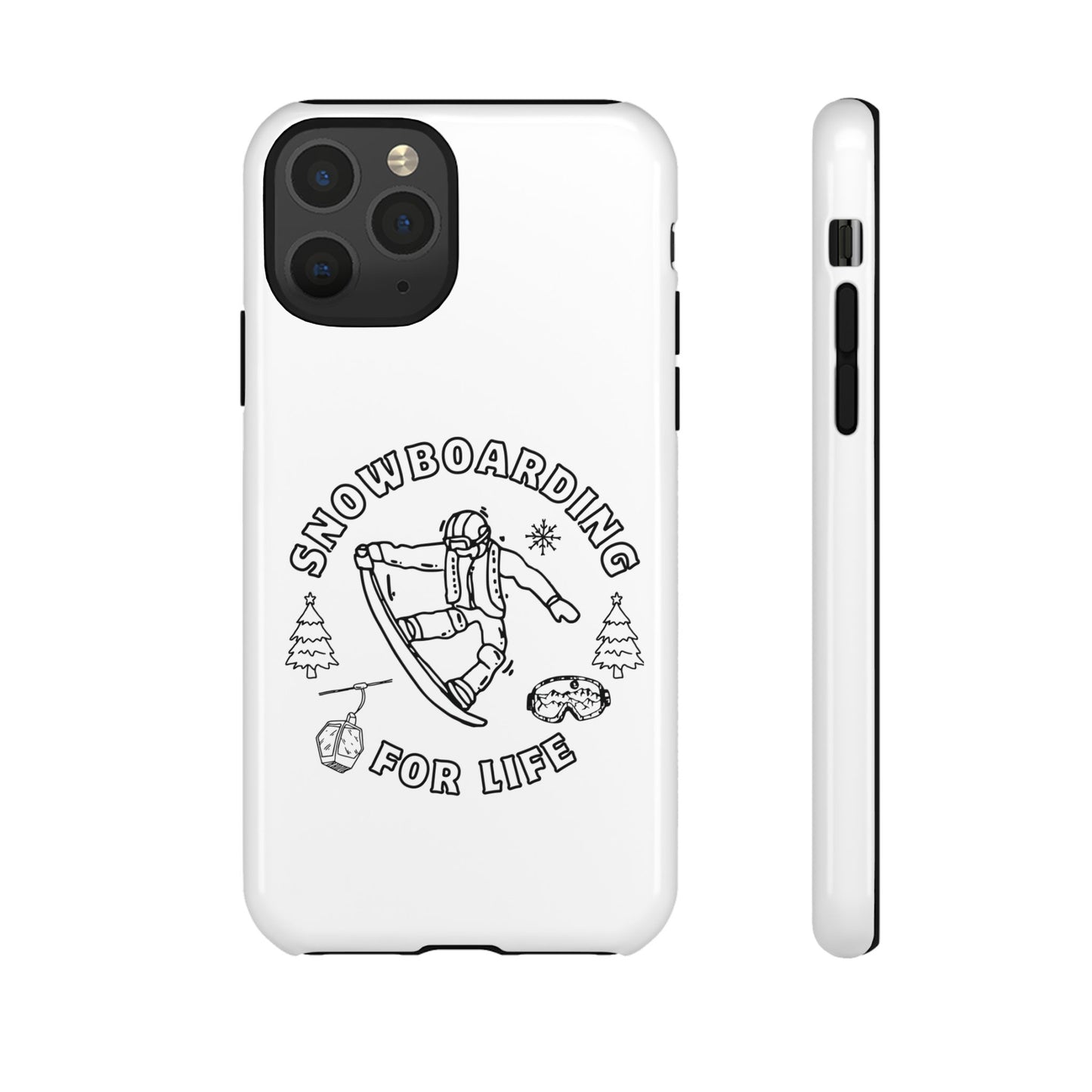Snowboarding Graphic Tough Case