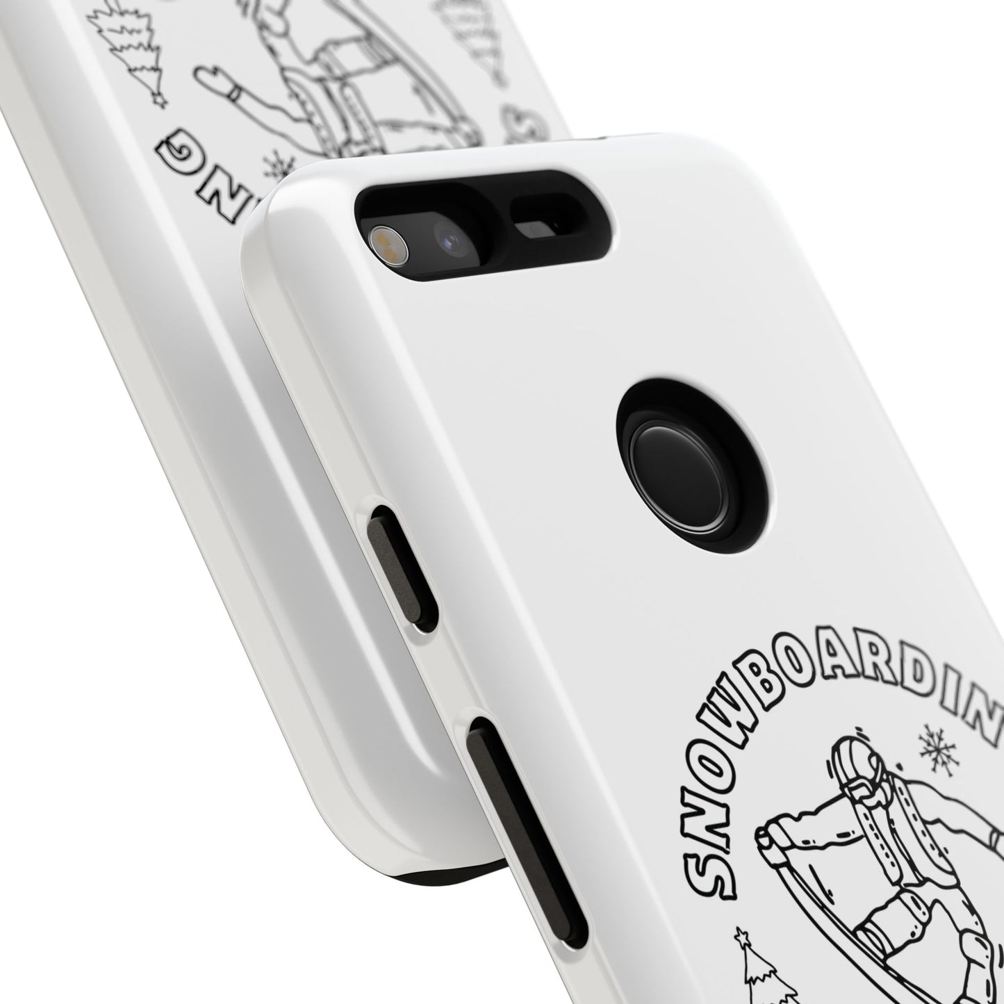 Snowboarding Graphic Tough Case