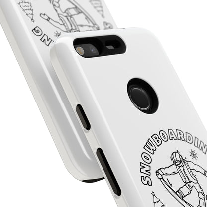 Snowboarding Graphic Tough Case