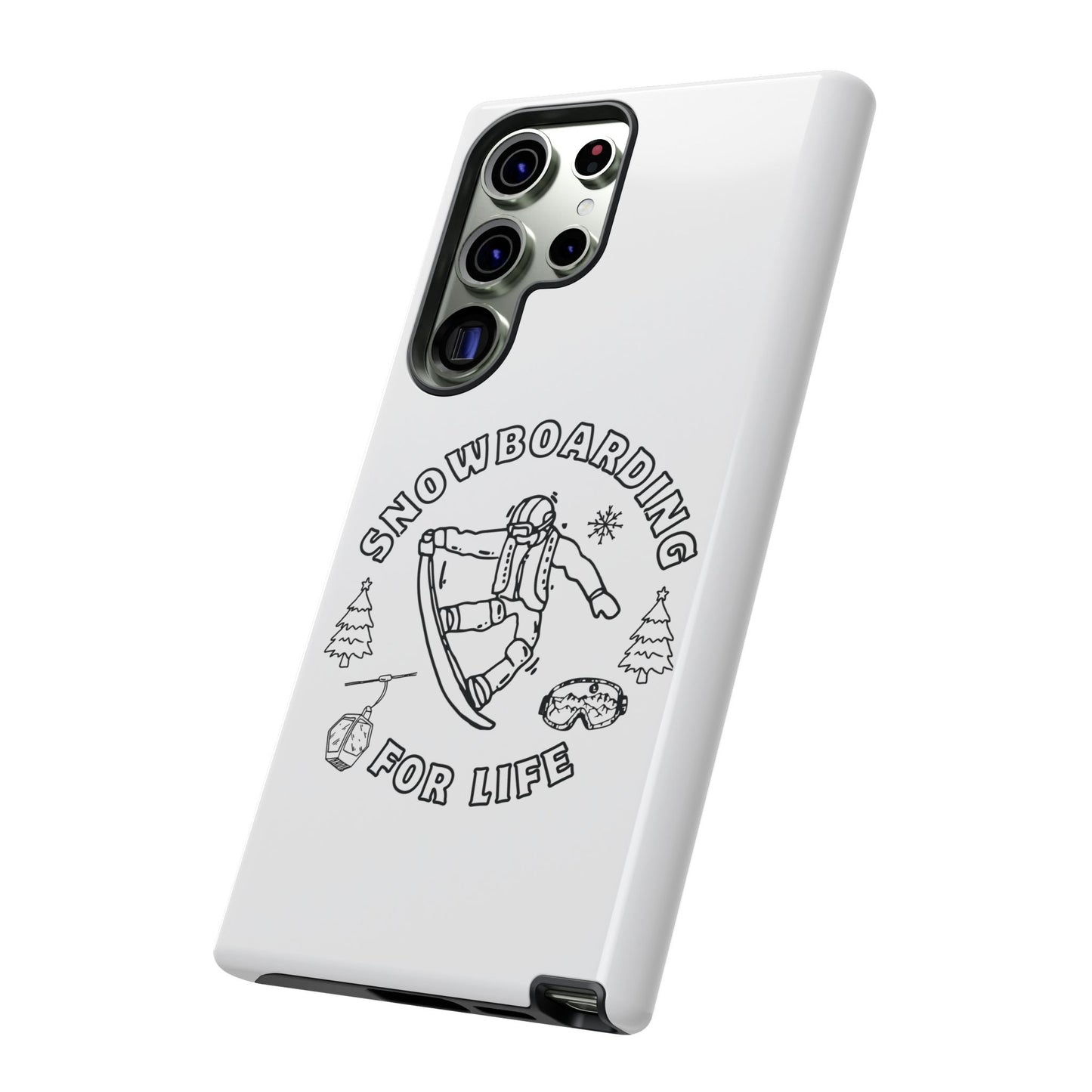 Snowboarding Graphic Tough Case