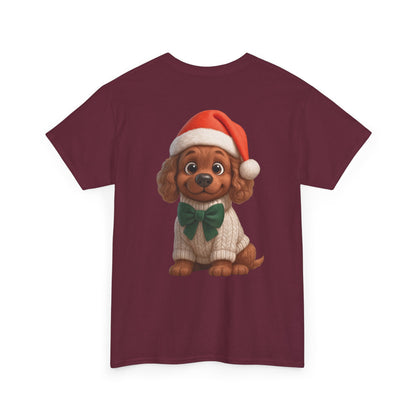 T-Shirt — Cute Santa Puppies