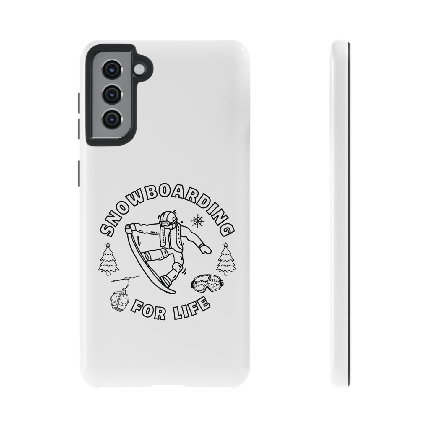Snowboarding Graphic Tough Case