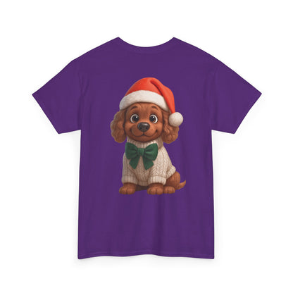 T-Shirt — Cute Santa Puppies