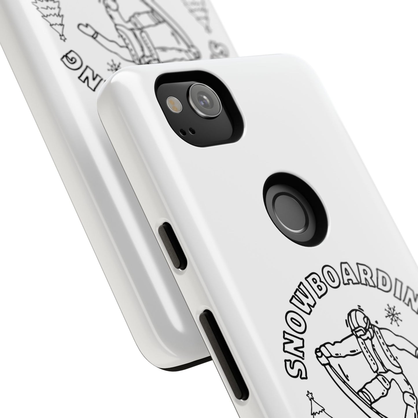 Snowboarding Graphic Tough Case