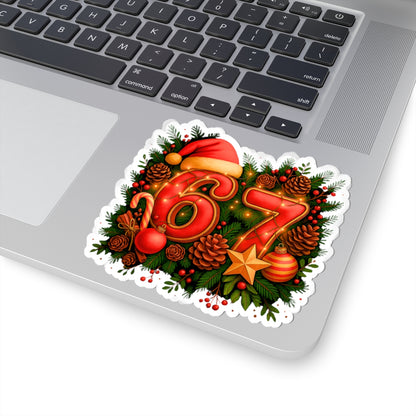 Christma 67 Sticker