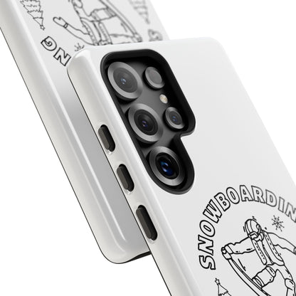 Snowboarding Graphic Tough Case