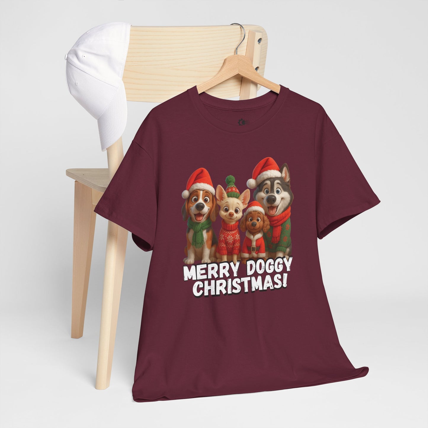 T-Shirt — Cute Santa Puppies