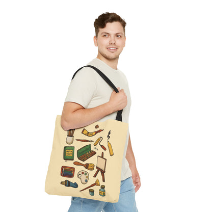 Artist Supplies Tote Bag