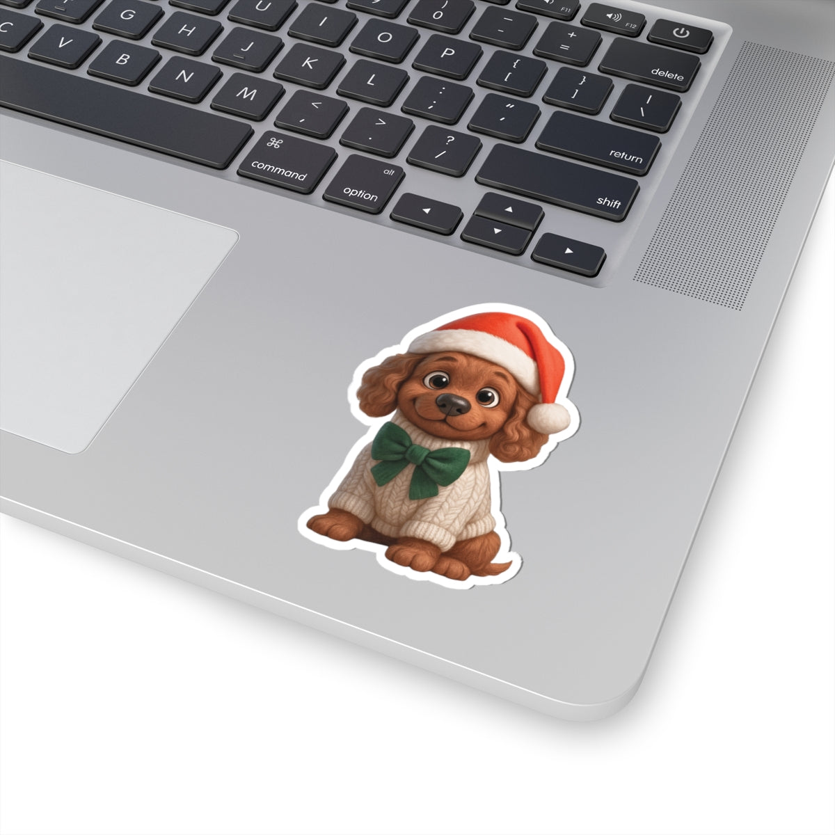 Cute Christmas Puppy Sticker