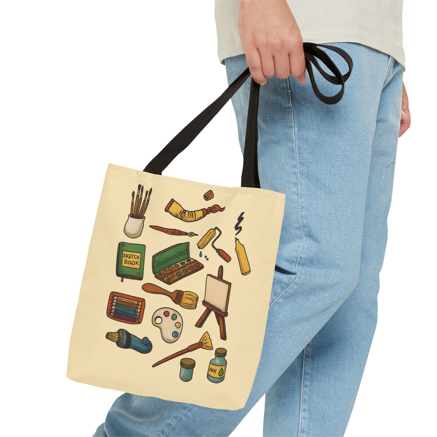 Artist Supplies Tote Bag
