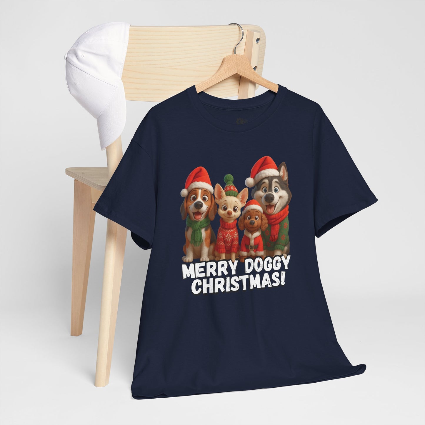 T-Shirt — Cute Santa Puppies