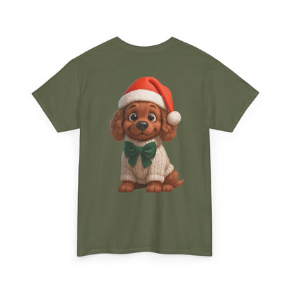 T-Shirt — Cute Santa Puppies