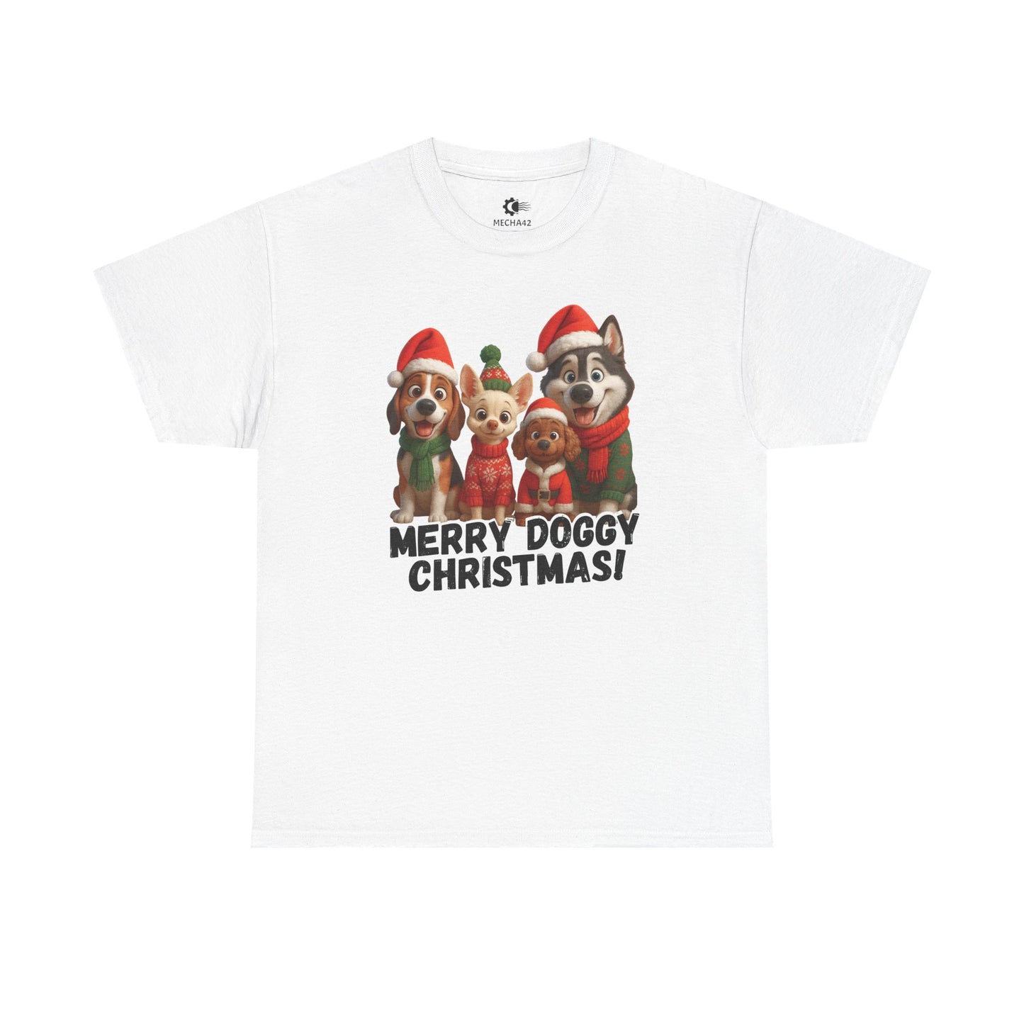 T-Shirt — Cute Santa Puppies