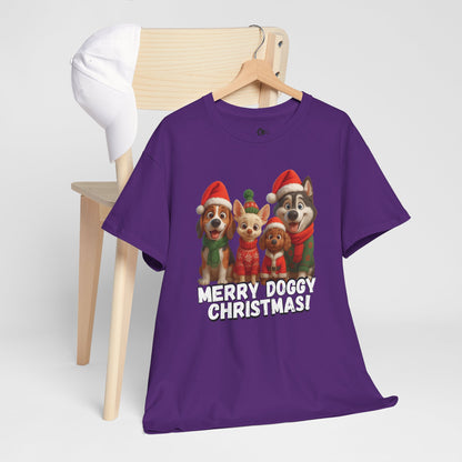 T-Shirt — Cute Santa Puppies