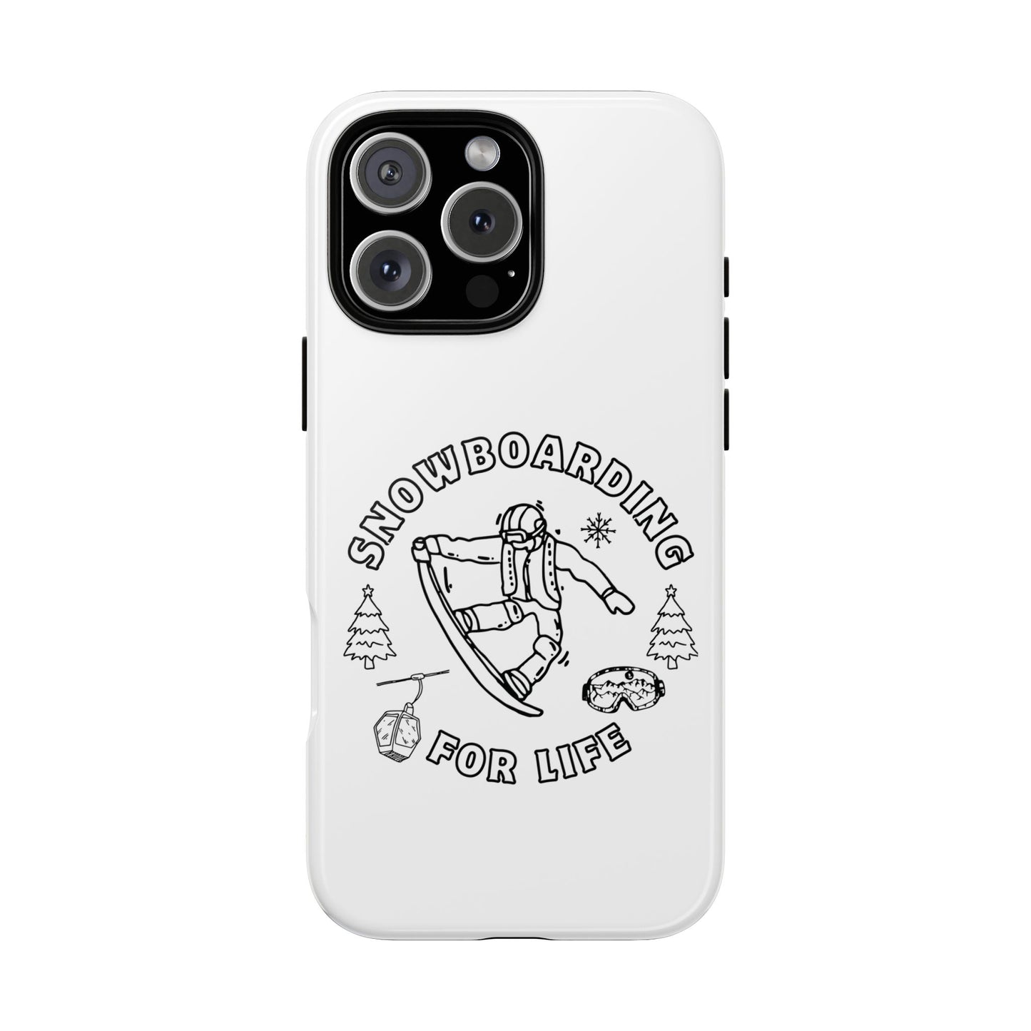 Snowboarding Graphic Tough Case