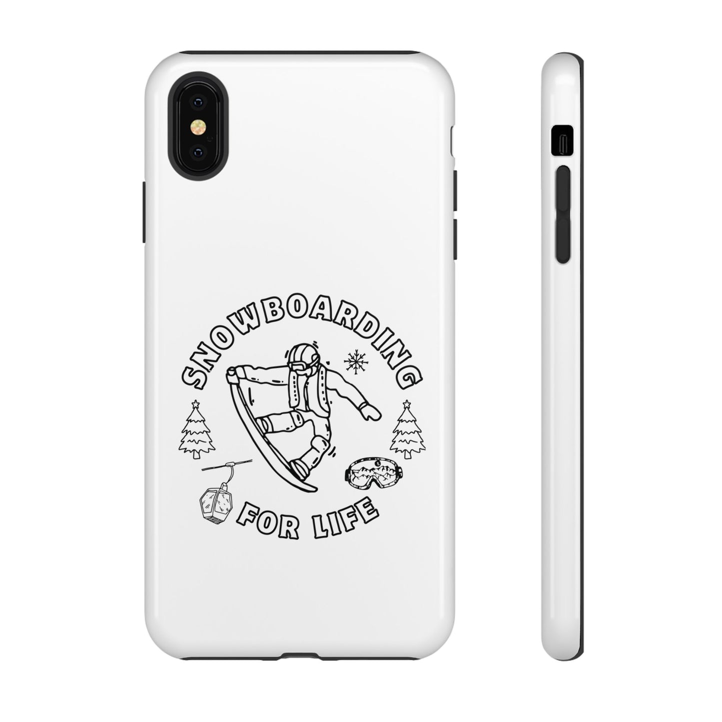 Snowboarding Graphic Tough Case