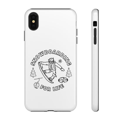 Snowboarding Graphic Tough Case