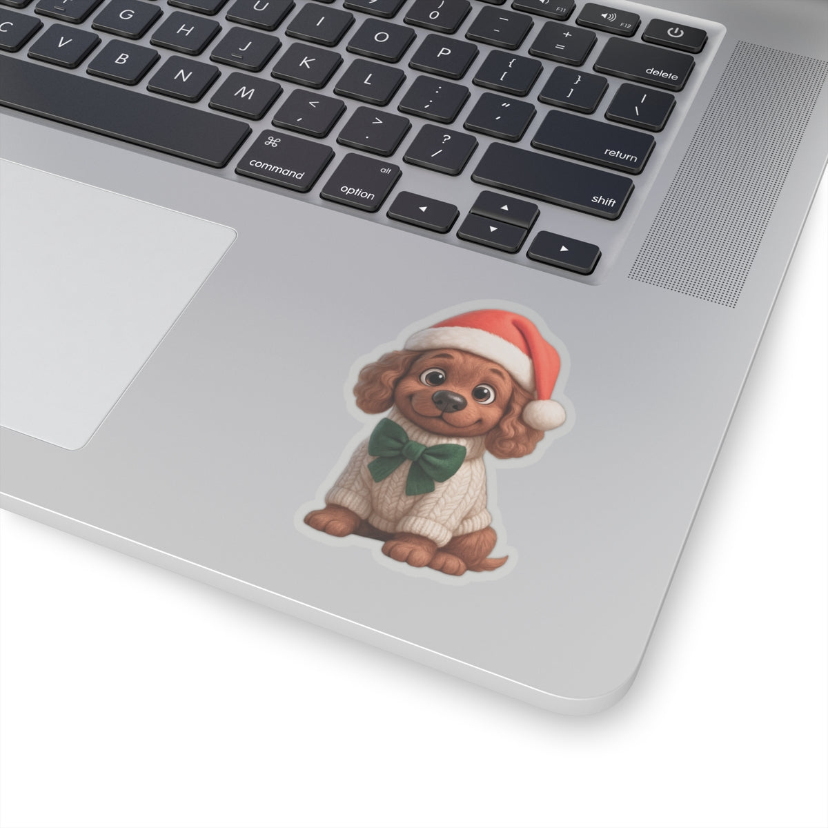 Cute Christmas Puppy Sticker